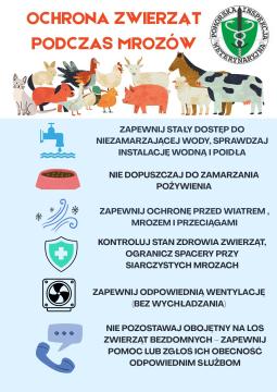 OCHRONA ZWIERZĄT PODCZAS MROZÓW